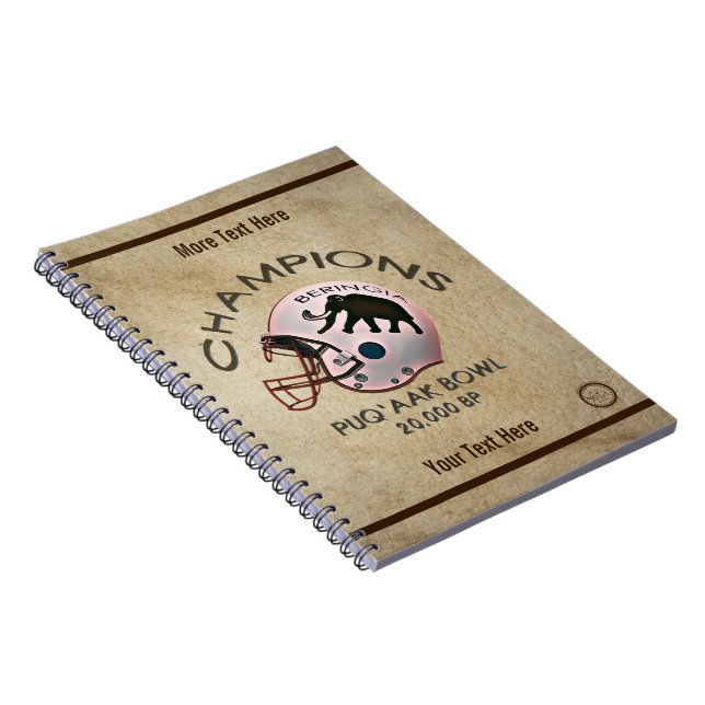 University of Beringia Puq'aak Bowl Championship Notebook (Right Side)