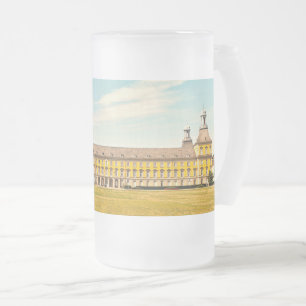 University of Bonn Germany Retro Film Art Frosted Glass Beer Mug