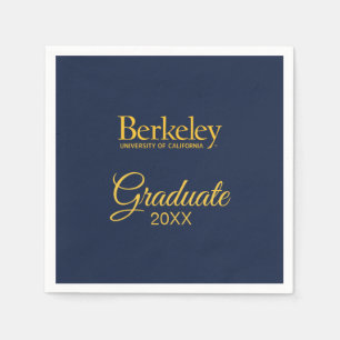 University of California, Berkeley Graduation Napkins