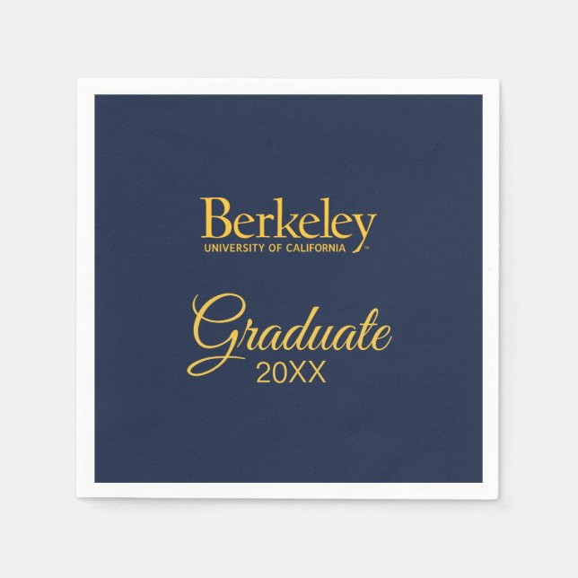 University of California, Berkeley Graduation Napkins (Front)