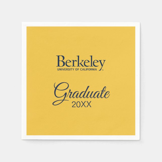 University of California, Berkeley Graduation Napkins (Front)
