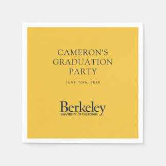 University of California, Berkeley Graduation Napkins