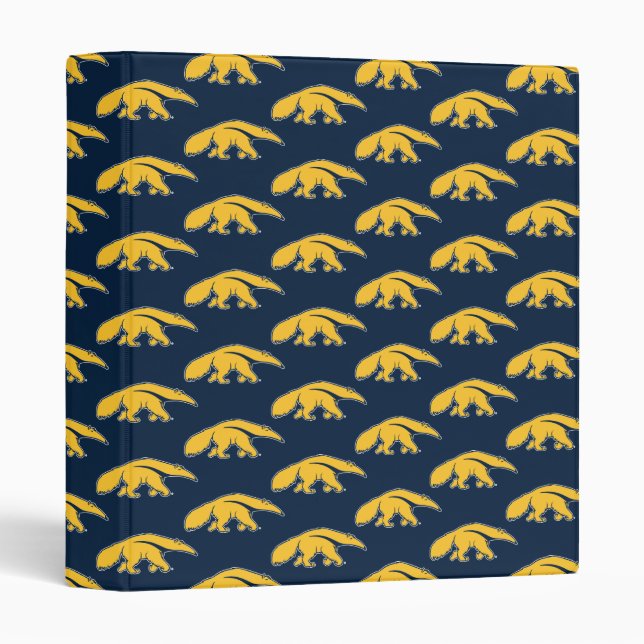 University of California, Irvine Anteater 3 Ring Binder (Front/Spine)