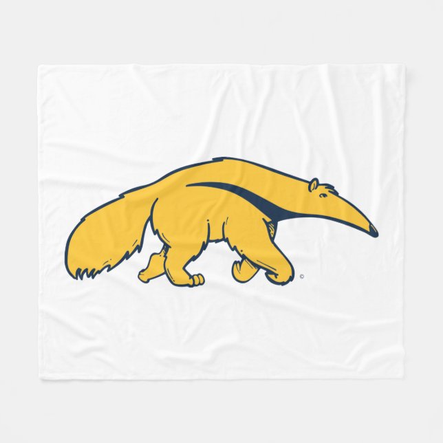 University of California, Irvine Anteater Fleece Blanket (Front (Horizontal))