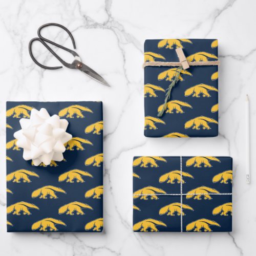 University of California Irvine Anteater Wrapping Paper Sheets