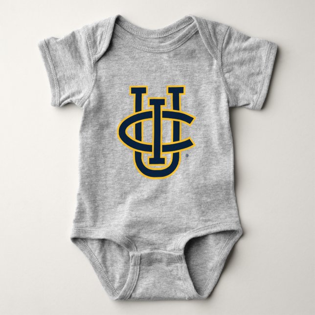 University of California, Irvine Logo Baby Bodysuit (Front)