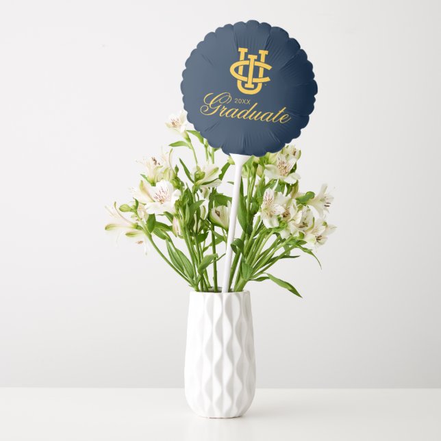University of California, Irvine Logo Balloon (Vase)
