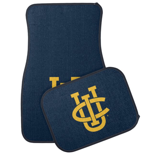 University of California, Irvine Logo Car Floor Mat (Set)