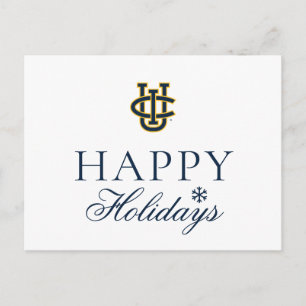 University of California, Irvine Logo Holiday Postcard