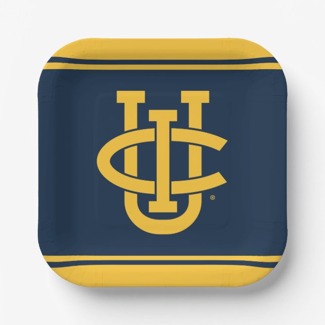 University of California, Irvine Logo Paper Plates (Front)