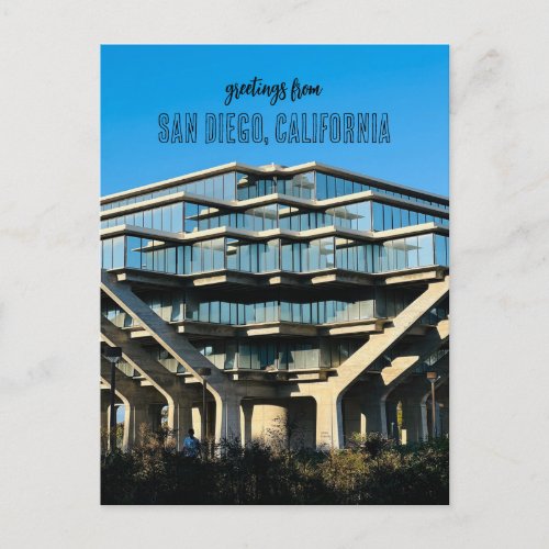 University of California San Diego postcard