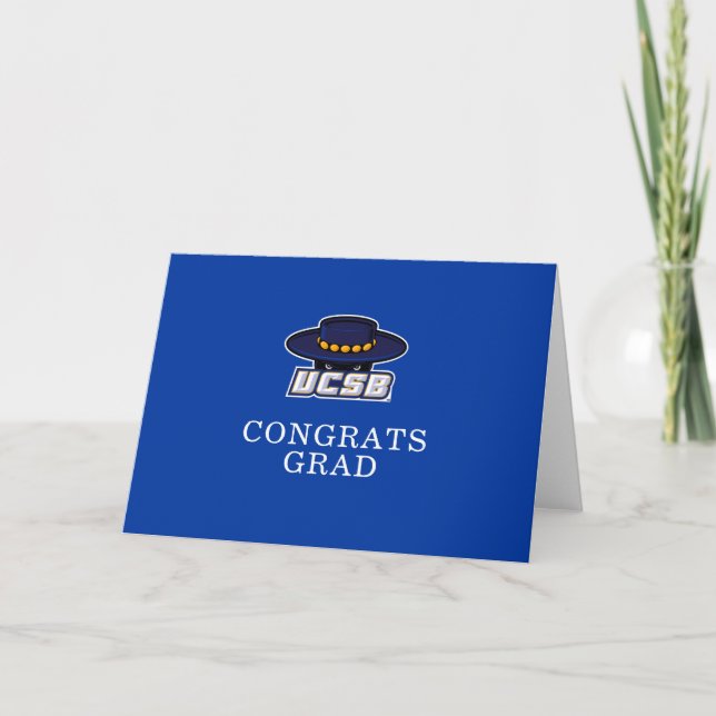 University of California Santa Barbara Graduation Card (Front)