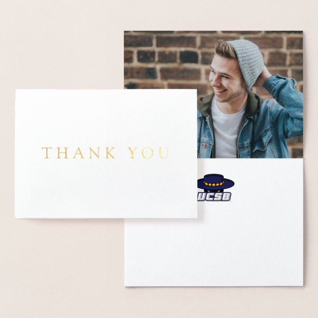 University of California Santa Barbara Graduation Foil Card (Display)