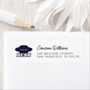 University of California Santa Barbara Graduation Label