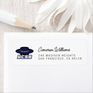 University of California Santa Barbara Graduation Label