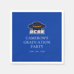 University of California Santa Barbara Graduation Napkins