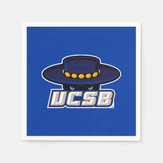 University of California Santa Barbara Graduation Napkins
