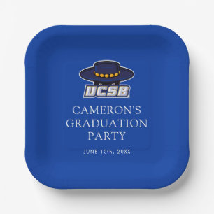 University of California Santa Barbara Graduation Paper Plates