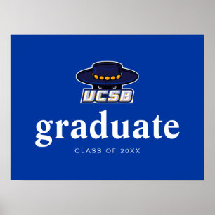 University of California Santa Barbara Graduation Poster