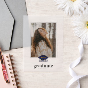 University of California Santa Barbara Graduation Vellum Invitations