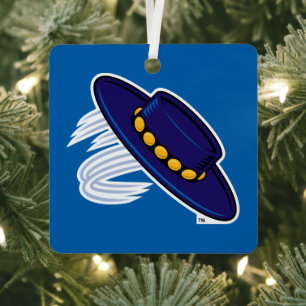 University of California SB Metal Ornament