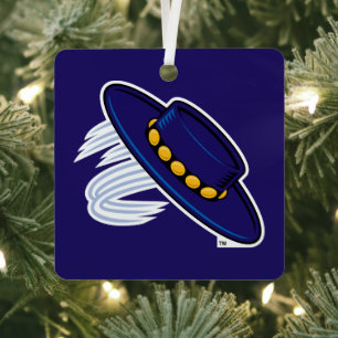 University of California SB Metal Ornament