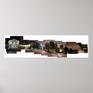 University of Cape Town at Night Poster