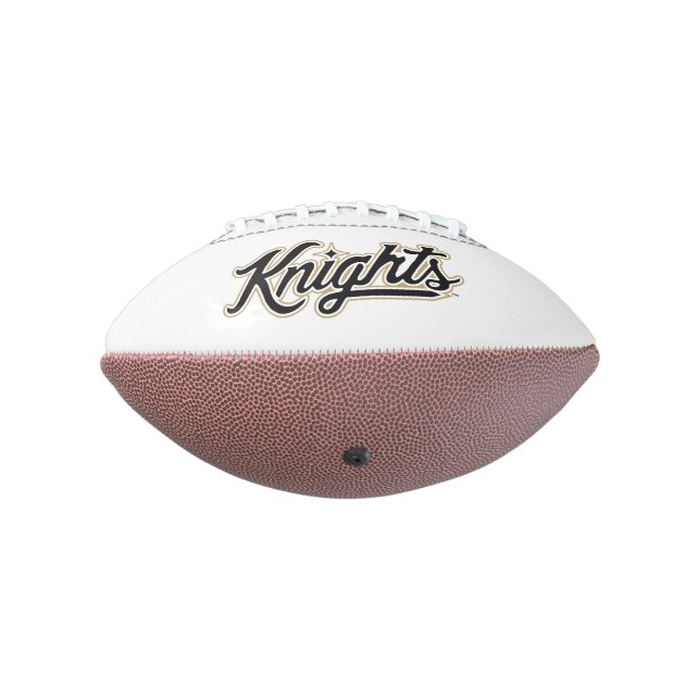University of Central Florida Knights Script Logo Football (Rotated 270)