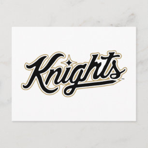 University of Central Florida Knights Script Logo Postcard