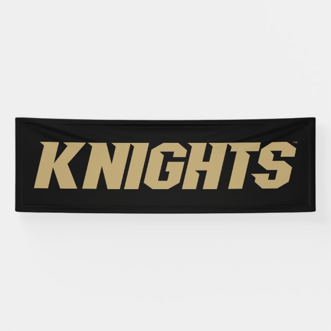 University of Central Florida Knights Wordmark Banner (Horizontal)