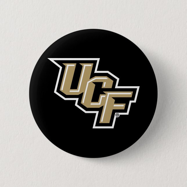 University of Central Florida UCF Knights Logo Button (Front)