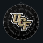 University of Central Florida UCF Knights Logo Dart Board<br><div class="desc">Show your school pride with this official University of Central Florida logo design. Featuring the iconic UCF Knights logo. this design is perfect for fans,  students,  and alumni. Whether it's game day or just a casual day on campus,  this design is a great way to represent your favorite university.</div>
