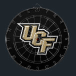 University of Central Florida UCF Knights Logo Dart Board<br><div class="desc">Show your school pride with this official University of Central Florida logo design. Featuring the iconic UCF Knights logo. this design is perfect for fans,  students,  and alumni. Whether it's game day or just a casual day on campus,  this design is a great way to represent your favorite university.</div>