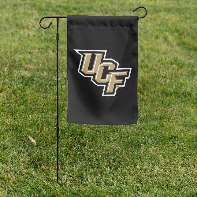 University of Central Florida UCF Knights Logo Garden Flag (In SItu)