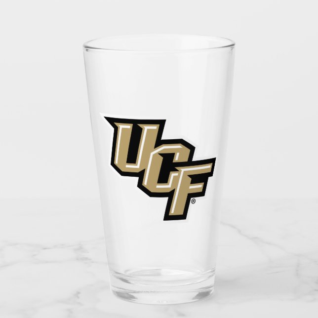 University of Central Florida UCF Knights Logo Glass (Front)