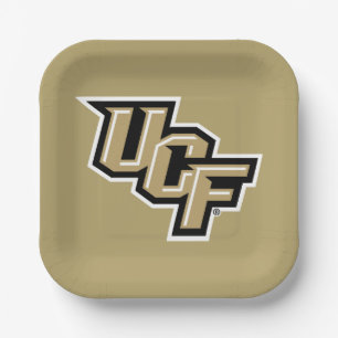 University of Central Florida UCF Knights Logo Paper Plates