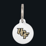 University of Central Florida UCF Knights Logo Pet ID Tag<br><div class="desc">Show your school pride with this official University of Central Florida logo design. Featuring the iconic UCF Knights logo. this design is perfect for fans,  students,  and alumni. Whether it's game day or just a casual day on campus,  this design is a great way to represent your favorite university.</div>