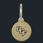 University of Central Florida UCF Knights Logo Pet ID Tag<br><div class="desc">Show your school pride with this official University of Central Florida logo design. Featuring the iconic UCF Knights logo. this design is perfect for fans,  students,  and alumni. Whether it's game day or just a casual day on campus,  this design is a great way to represent your favorite university.</div>