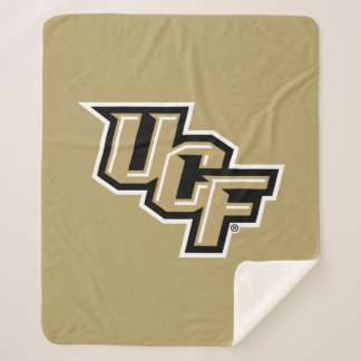 University of Central Florida UCF Knights Logo Sherpa Blanket