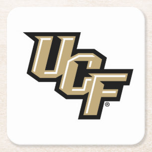 University of Central Florida UCF Knights Logo Square Paper Coaster