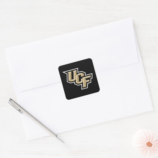 University of Central Florida UCF Knights Logo Square Sticker (Envelope)