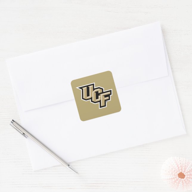 University of Central Florida UCF Knights Logo Square Sticker (Envelope)