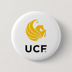 University of Central Florida UCF Pegasus Logo Button