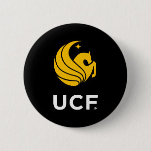 University of Central Florida UCF Pegasus Logo Button
