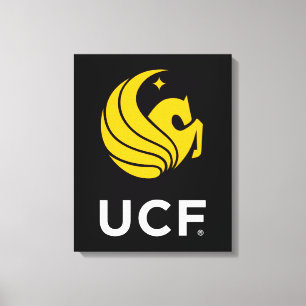 University of Central Florida UCF Pegasus Logo Canvas Print