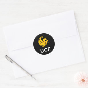 University of Central Florida UCF Pegasus Logo Classic Round Sticker