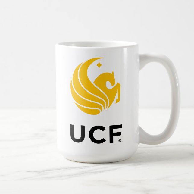 University of Central Florida UCF Pegasus Logo Coffee Mug (Right)