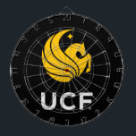 University of Central Florida UCF Pegasus Logo Dart Board<br><div class="desc">Show your school pride with this official University of Central Florida logo. Featuring the iconic UCF Pegasus crest,  this design is perfect for fans,  students,  and alumni. Whether it's game day or just a casual day on campus,  this design is a great way to represent your favorite university.</div>