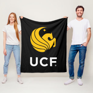 University of Central Florida UCF Pegasus Logo Fleece Blanket