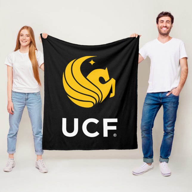 University of Central Florida UCF Pegasus Logo Fleece Blanket (In Situ)